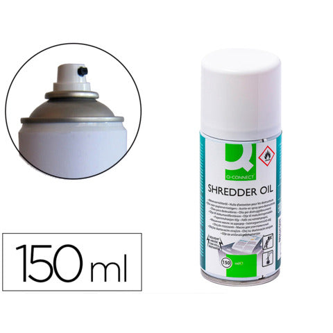q-connect-olio-distruggidocumenti-aerosol-150-ml-kf14455