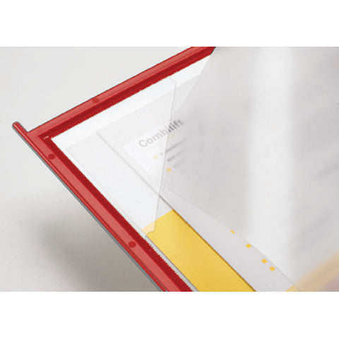 q-connect-pannello-leggio-tavolo-quickfind-rosso-conf-10-pezzi-kf04258