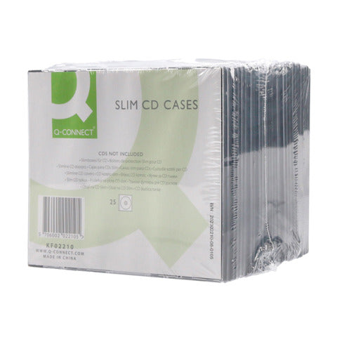 q-connect-porta-cd-dvd-slim-case-standard-sp-5-mm-nero-trasparente-conf-25-pezzi-kf02210