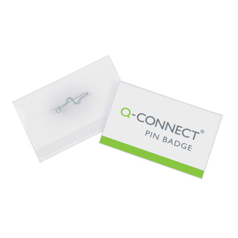 q-connect-portabadge-plastica-spilla-75x40-mm-conf-100-kf01566