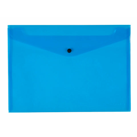 q-connect-portadocumenti-bottone-a4-ppl-blu-kf03596