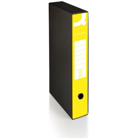 q-connect-registratore-commerciale-custodia-dorso-5-cm-28-5x32-cm-giallo-0201041-qm-gi