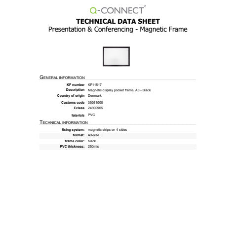 q-connect-tasche-magnetiche-a3-pvc-cornice-nero-conf-2-pz-kf11517