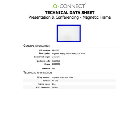 q-connect-tasche-magnetiche-a4-pvc-cornice-blu-conf-2-pz-kf11515