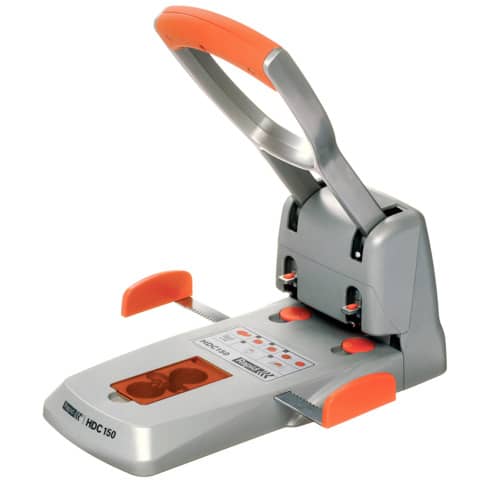 rapid-perforatore-2-fori-max-150fg-hdc150-grigio-arancio