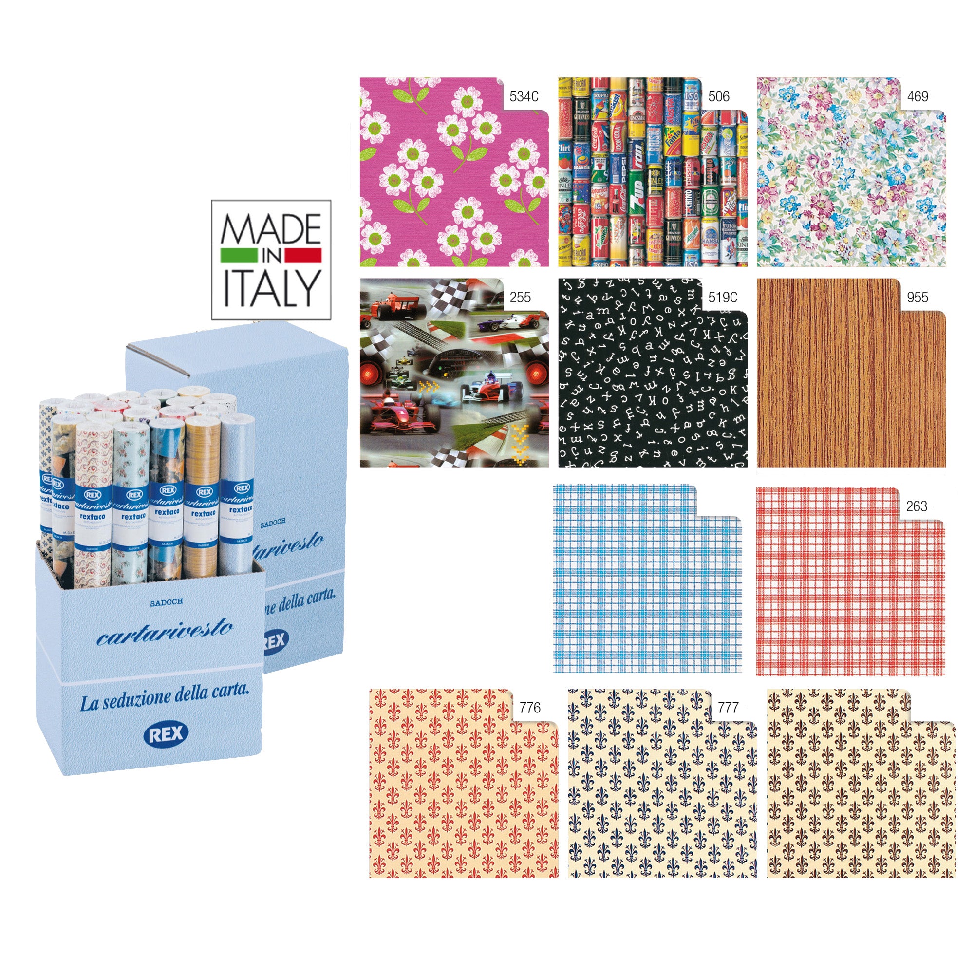 rex-sadoch-expo-50-rotoli-cartarivesto-rex58-lavabile-50x500cm-assortiti