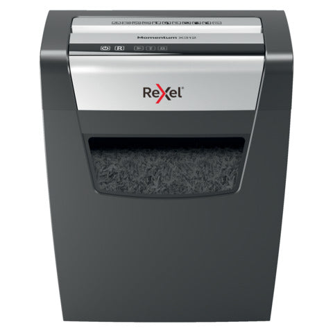 rexel-distruggidocumenti-frammenti-momentum-x312
