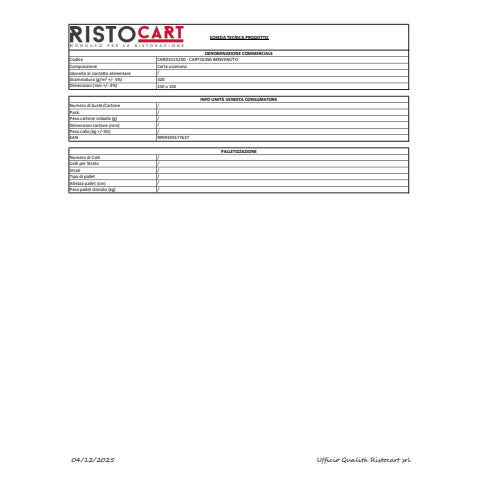 ristocart-cartolina-benvenuto-conf-250-pz-15x15-cm-card1515250