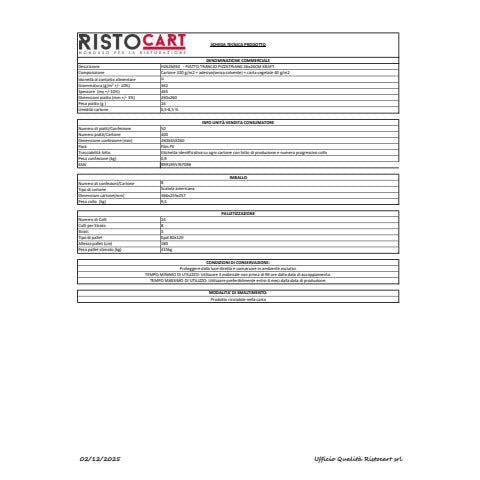 ristocart-piatti-cartoncino-kraft-linea-bistrot-conf-50-pz-trancio-pizza-1-4-26x26-cm-h2626050