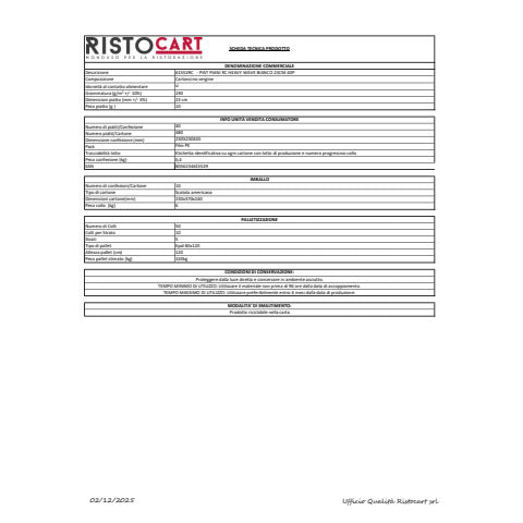 ristocart-piatti-piani-cartoncino-vergine-pesante-heavy-wave-bianchi-conf-40-pz-23-cm-61552rc