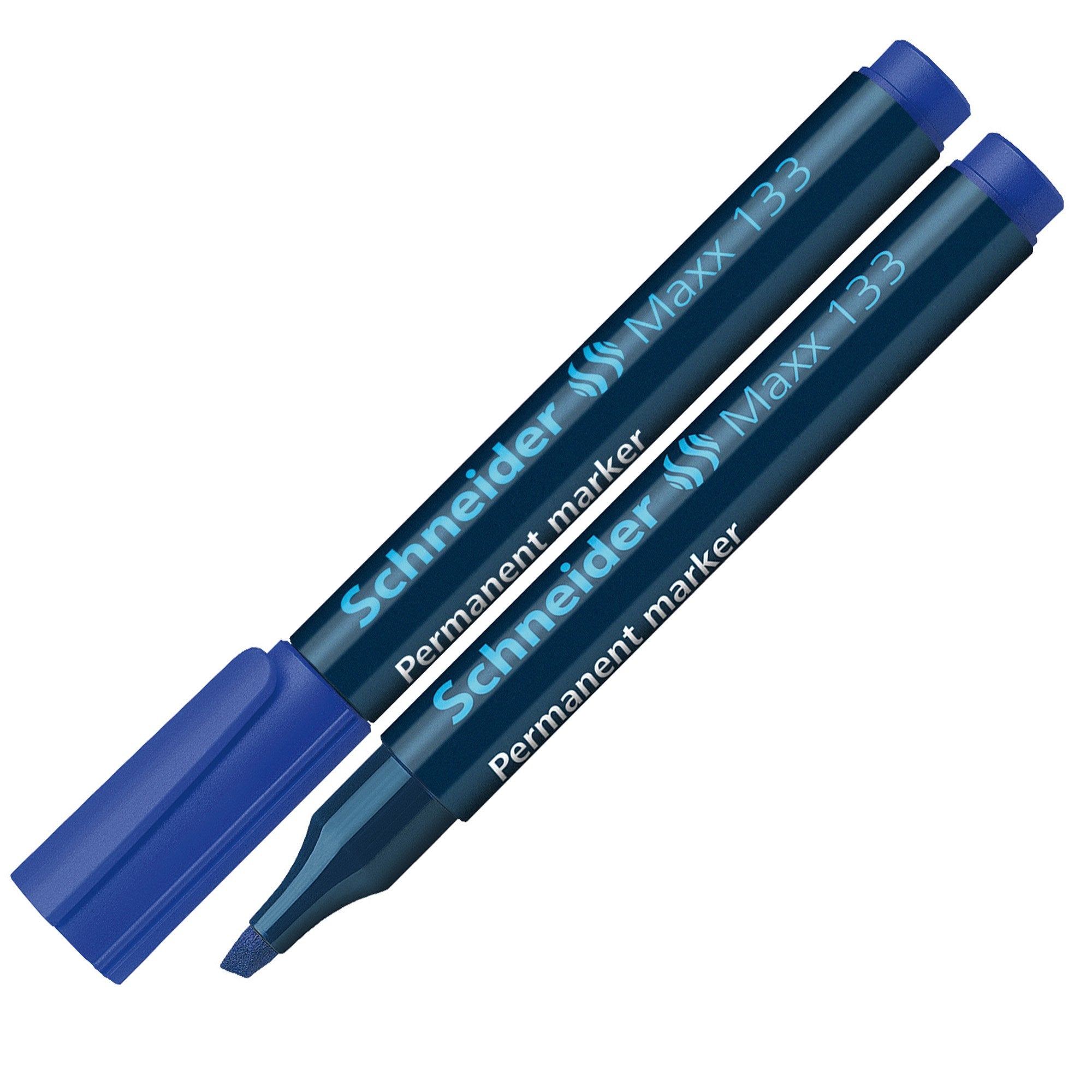 schneider-marcatore-maxx-133-permanente-punta-scalpello-blu