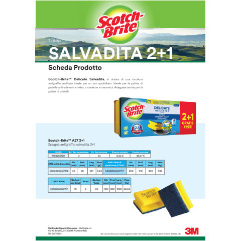 scotch-brite-spugna-salva-unghie-scotch-brite-antigraffio-delicate-nailsaver-conf-21-omaggio-46x90x201-mm-7100350160