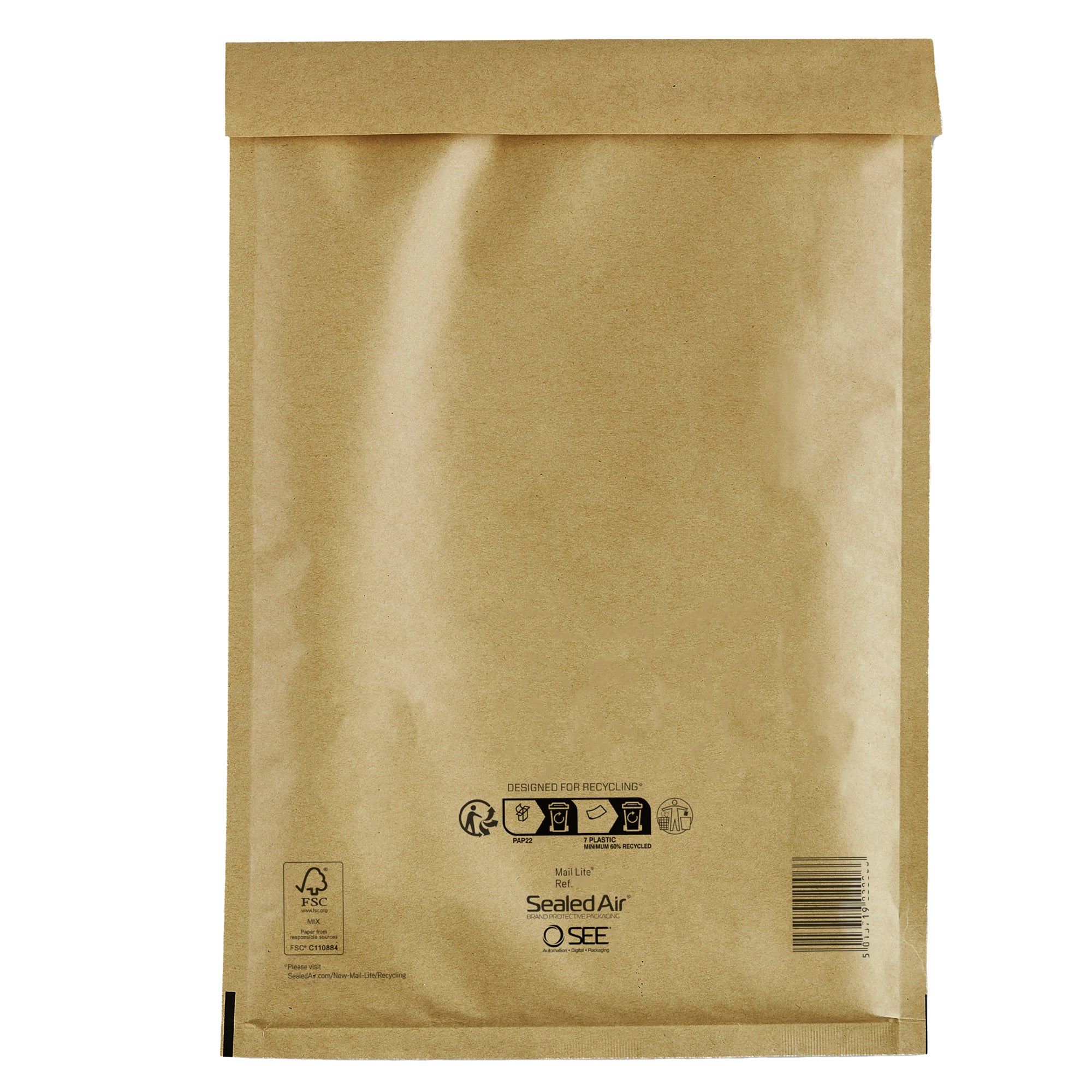 sealed-air-100-buste-imbottite-gold-d-18x26cm-utile-avana-conf-risparmio-mail-lite