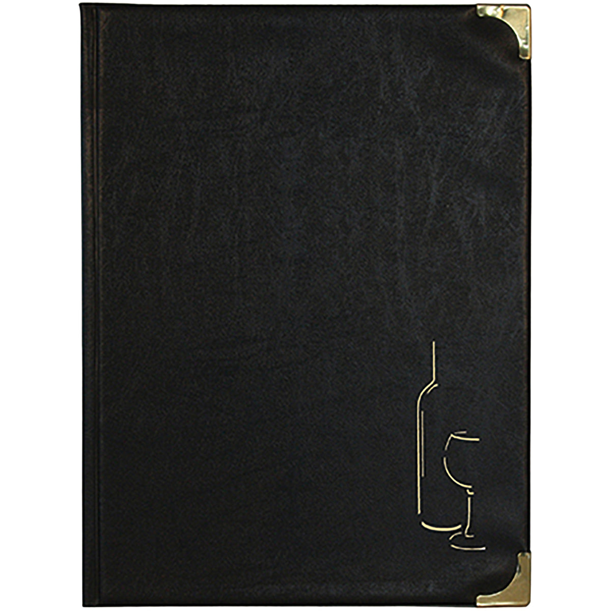 securit-carta-vini-a4-31-5x24cm-nero-pvc-basic-42-buste-fisse