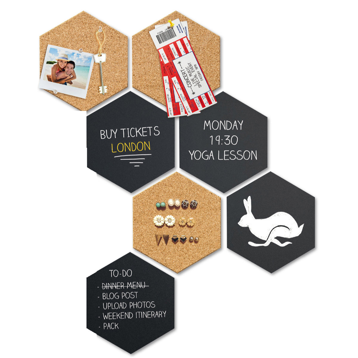 securit-set-lavagne-parete-wall-hexagon