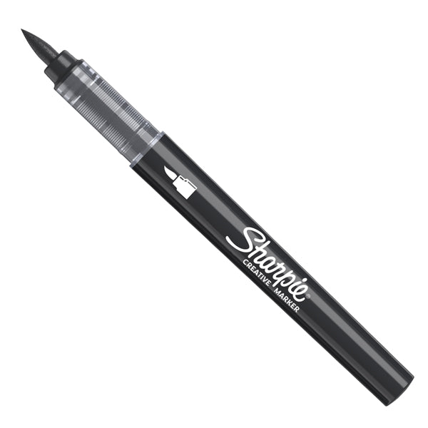sharpie-marcatore-acrilico-creative-marker-punta-pennello-nero