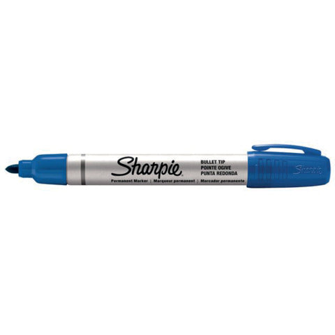 sharpie-marcatore-permanente-metal-punta-tonda-1-4-mm-conf-12-blu-s0945730