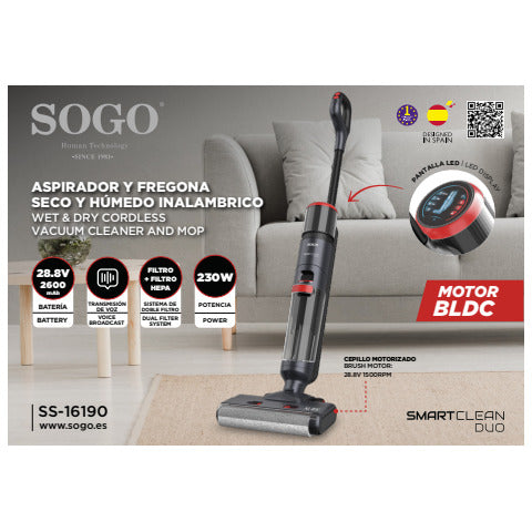 sogo-aspirapolvere-lavasciuga-display-digitale-ricaricabile-autopulente-230-w-asp-ss-16190