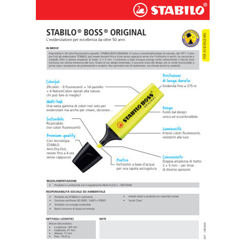 stabilo-evidenziatori-boss-nature-colors-conf-10-pz-colore-foglia-te-70-163