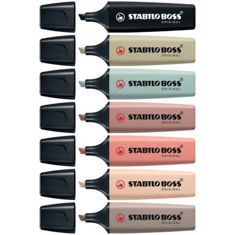 stabilo-evidenziatori-boss-nature-colors-conf-10-pz-colore-verde-oliva-70-137
