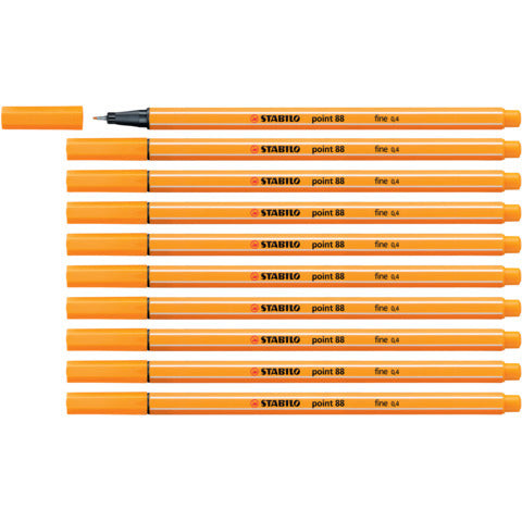 stabilo-fineliner-point-88-0-4-mm-arancio-88-54