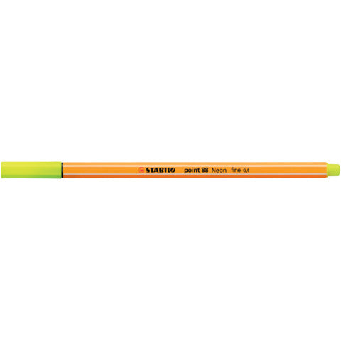 stabilo-fineliner-point-88-0-4-mm-giallo-neon-88-024