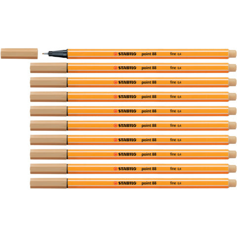 stabilo-fineliner-point-88-0-4-mm-ocra-chiaro-88-88