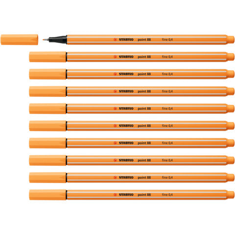 stabilo-fineliner-point-88-0-4-mm-papaya-88-85