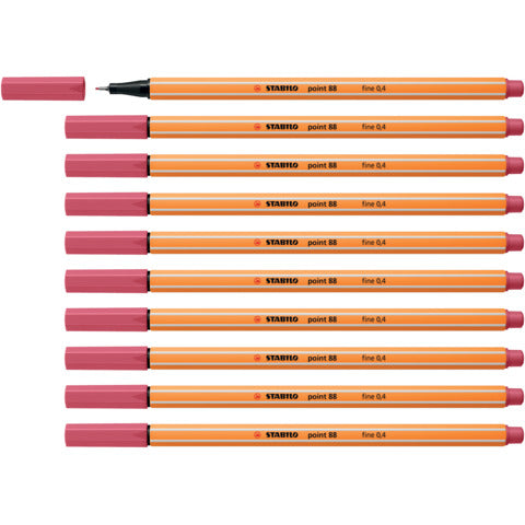 stabilo-fineliner-point-88-0-4-mm-rosso-fragola-88-49