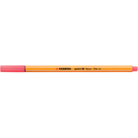 stabilo-fineliner-point-88-0-4-mm-rosso-neon-88-040