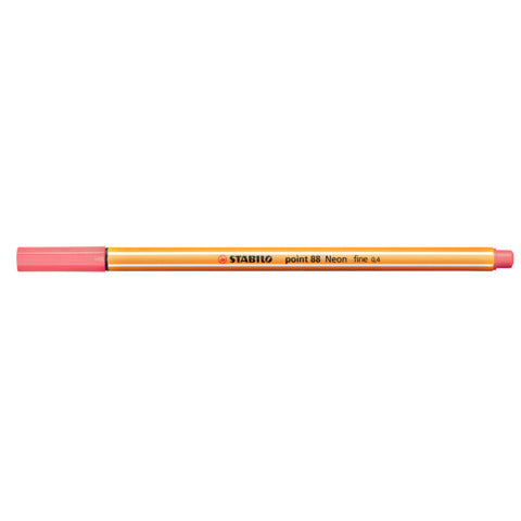stabilo-fineliner-point-88-0-4-mm-rosso-neon-88-040