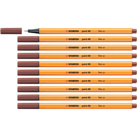 stabilo-fineliner-point-88-0-4-mm-terra-siena-bruciata-88-75