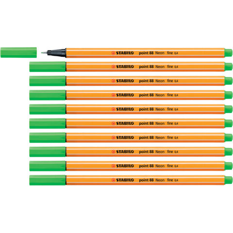 stabilo-fineliner-point-88-0-4-mm-verde-neon-88-033