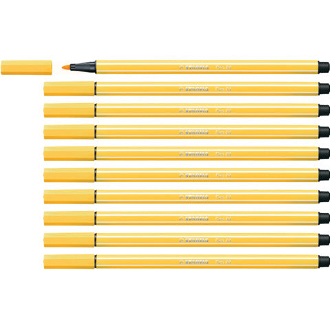 stabilo-pennarelli-pen-68-1-mm-giallo-68-44