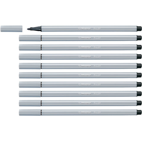 stabilo-pennarelli-pen-68-tratto-1-mm-grigio-freddo-chiaro-68-94