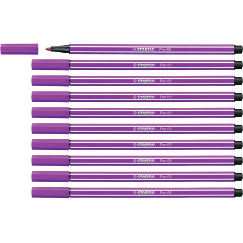 stabilo-pennarelli-pen-68-tratto-1-mm-lilla-68-58