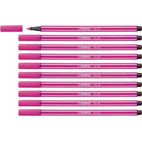 stabilo-pennarelli-pen-68-tratto-1-mm-rosa-68-56