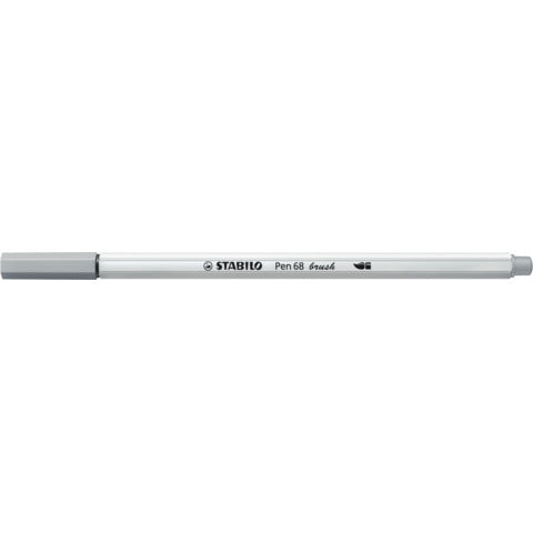 stabilo-pennarello-pen-68-brush-punta-pennello-m-1-mm-grigio-freddo-medio-568-95