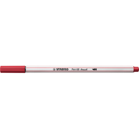 stabilo-pennarello-pen-68-brush-punta-pennello-m-1-mm-rosso-scuro-568-50