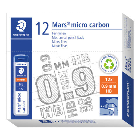 staedtler-astuccio-12-mine-sottili-hb-mars-micro-carbon-250-0-9-mm-250-09-hb