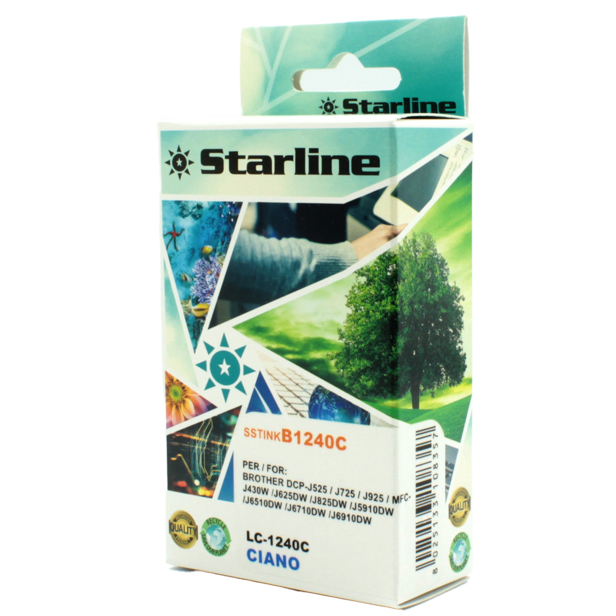 starline-cartuccia-ink-ciano-print-c-brother-lc-1240