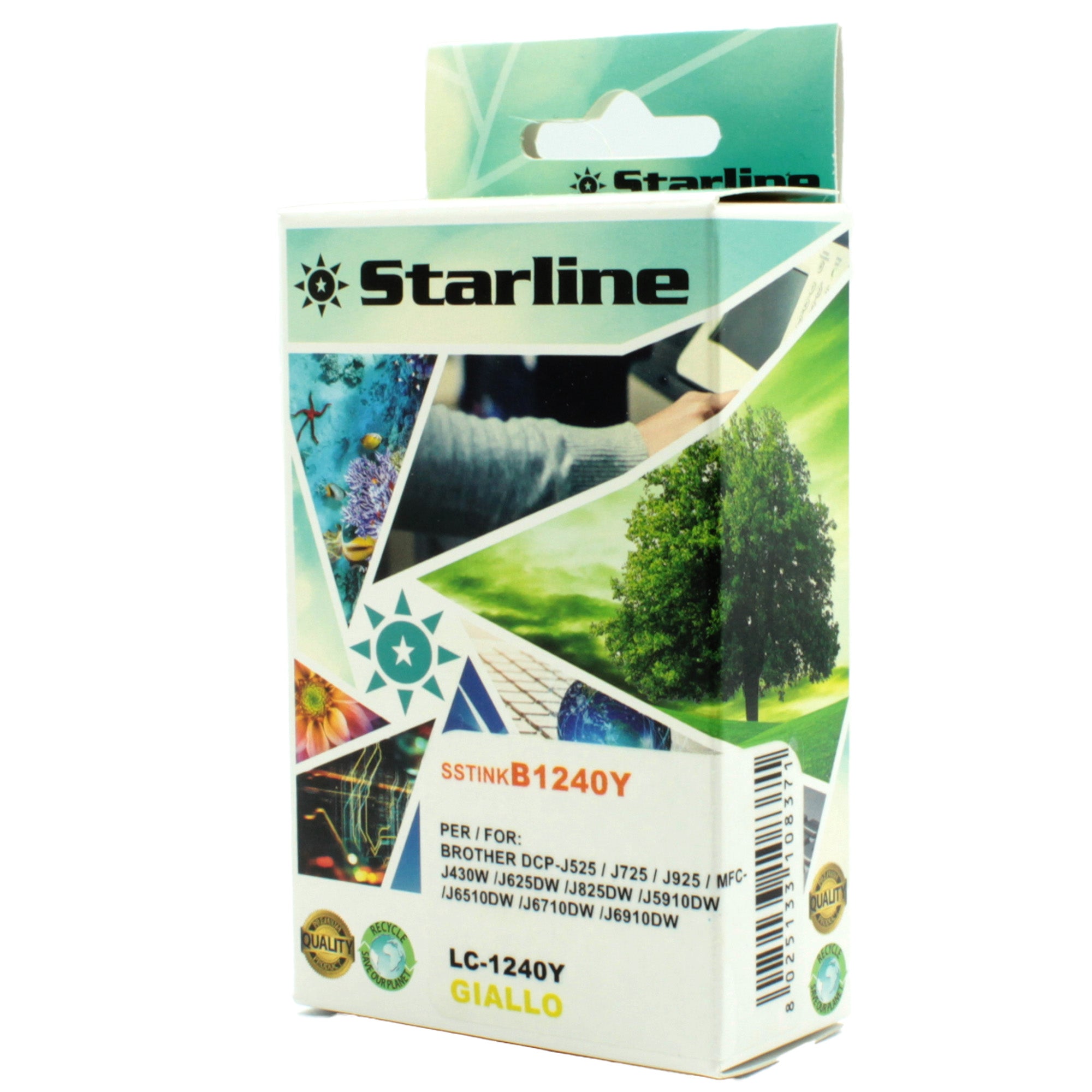 starline-cartuccia-ink-giallo-print-c-brother-lc-1240