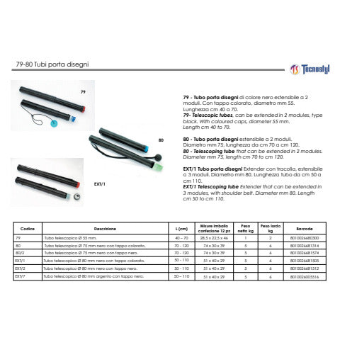 tecnostyl-tubo-porta-disegni-diametro-80-mm-estensibile-3-moduli-50-110-cm-nero-ext-1