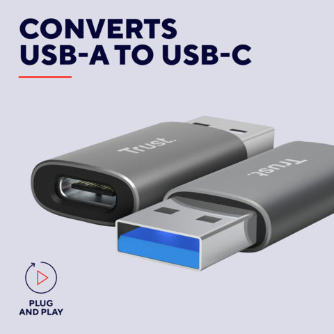 trust-adattatore-calyx-usb-a-usb-c-conf-2-pz-grigio-25573