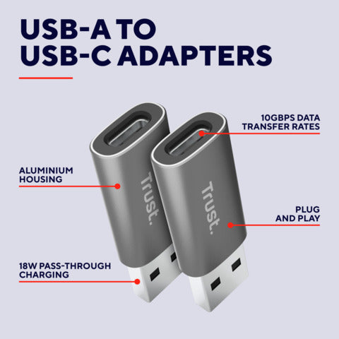 trust-adattatore-calyx-usb-a-usb-c-conf-2-pz-grigio-25573