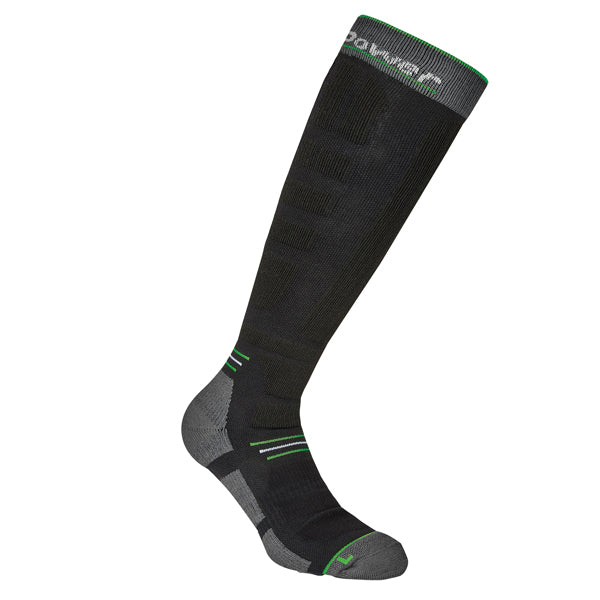 u-power-pack-2-paia-calze-lunghe-tecniche-zenith-tg-s-36-39-nero-verde-fluo