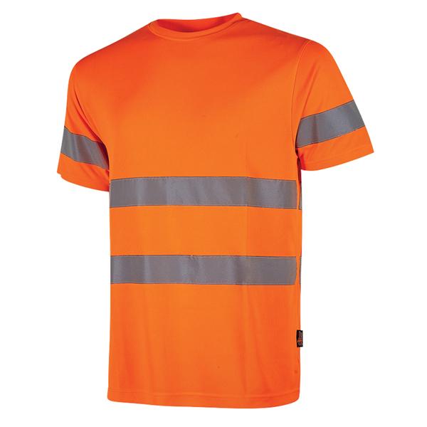 u-power-pack-3-t-shirt-alta-visibilita-mizar-manica-corta-tg-l-arancio-fluo