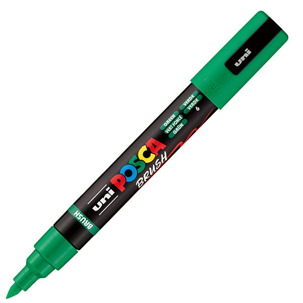 uni-mitsubishi-marcatore-uni-posca-pc5mbr-punta-brush-1-0-4-0mm-verde