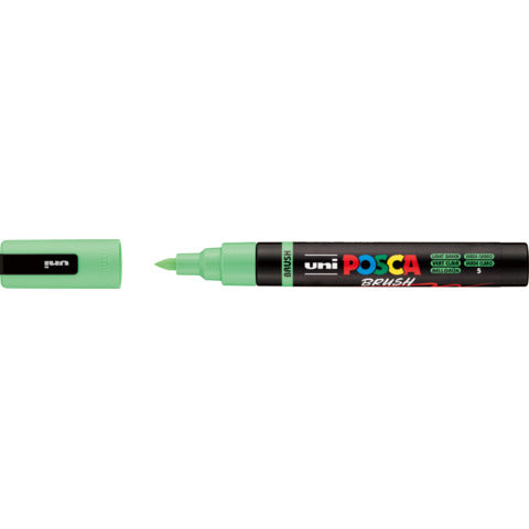 uni-posca-marcatore-tempera-punta-pennello-semi-flessibile-1-4-mm-verde-chiaro-m-pc5br-vc