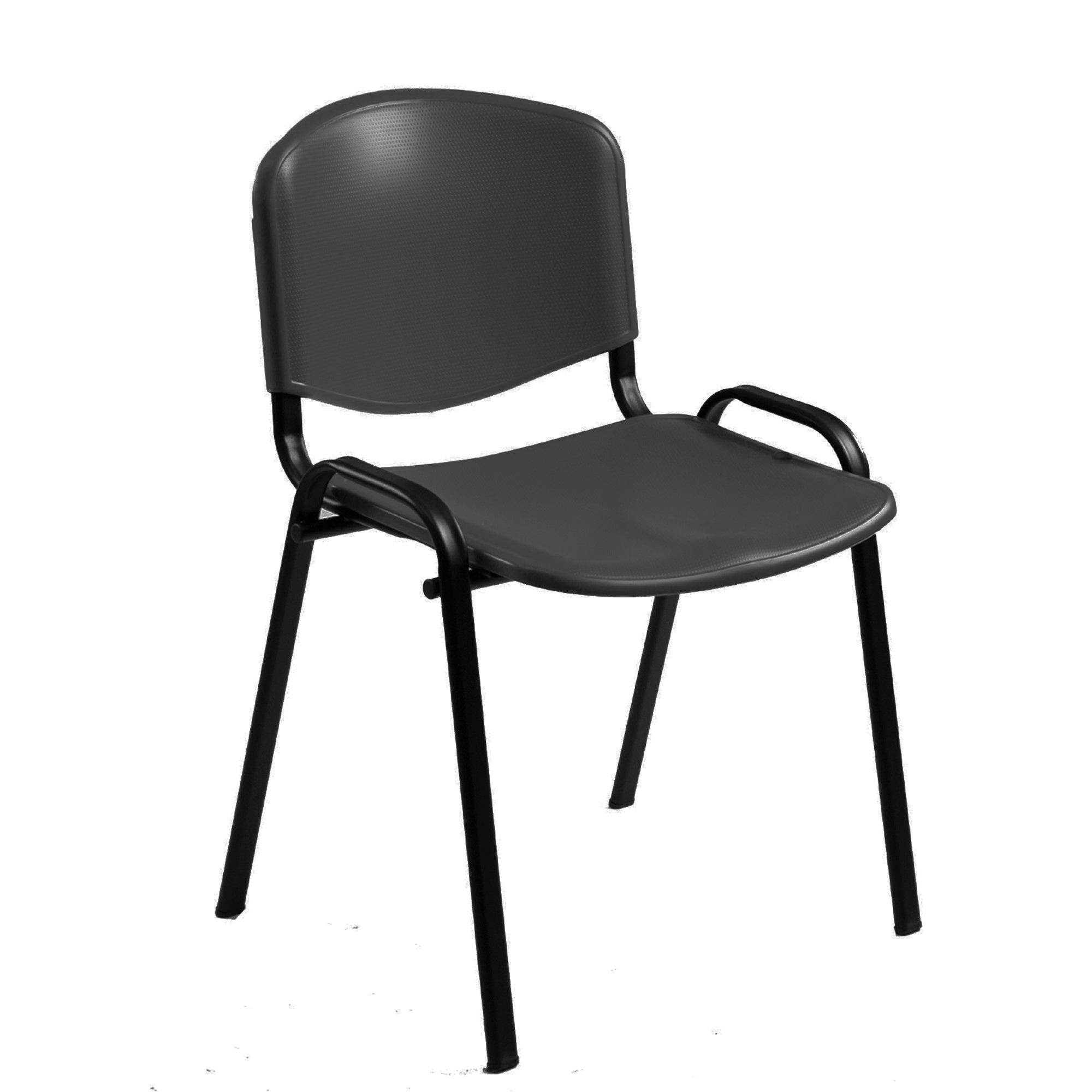 unisit-sedia-attesa-dado-d5ps-nero-senza-braccioli